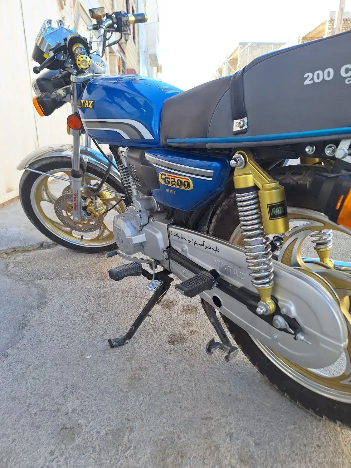 موتور ۲۰۰پلاس نیکتاز|موتورسیکلت|یزد, |دیوار