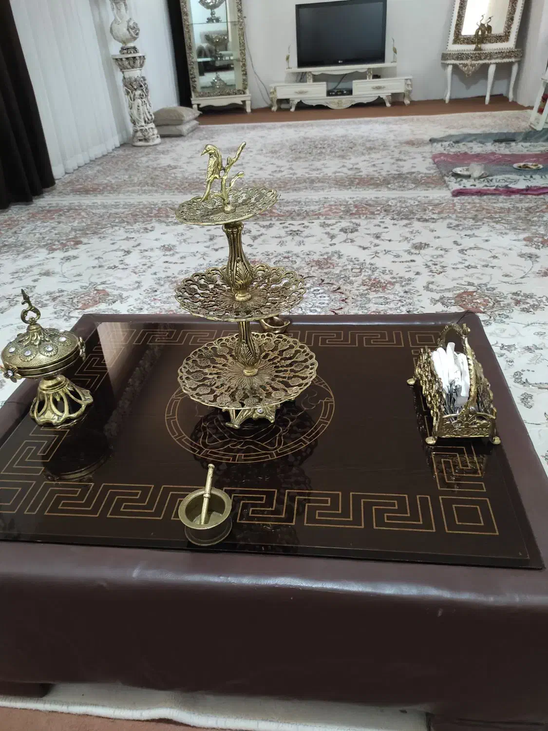 عسلی جل و مبلی|مبلمان خانگی و میز عسلی|کنگاور, |دیوار