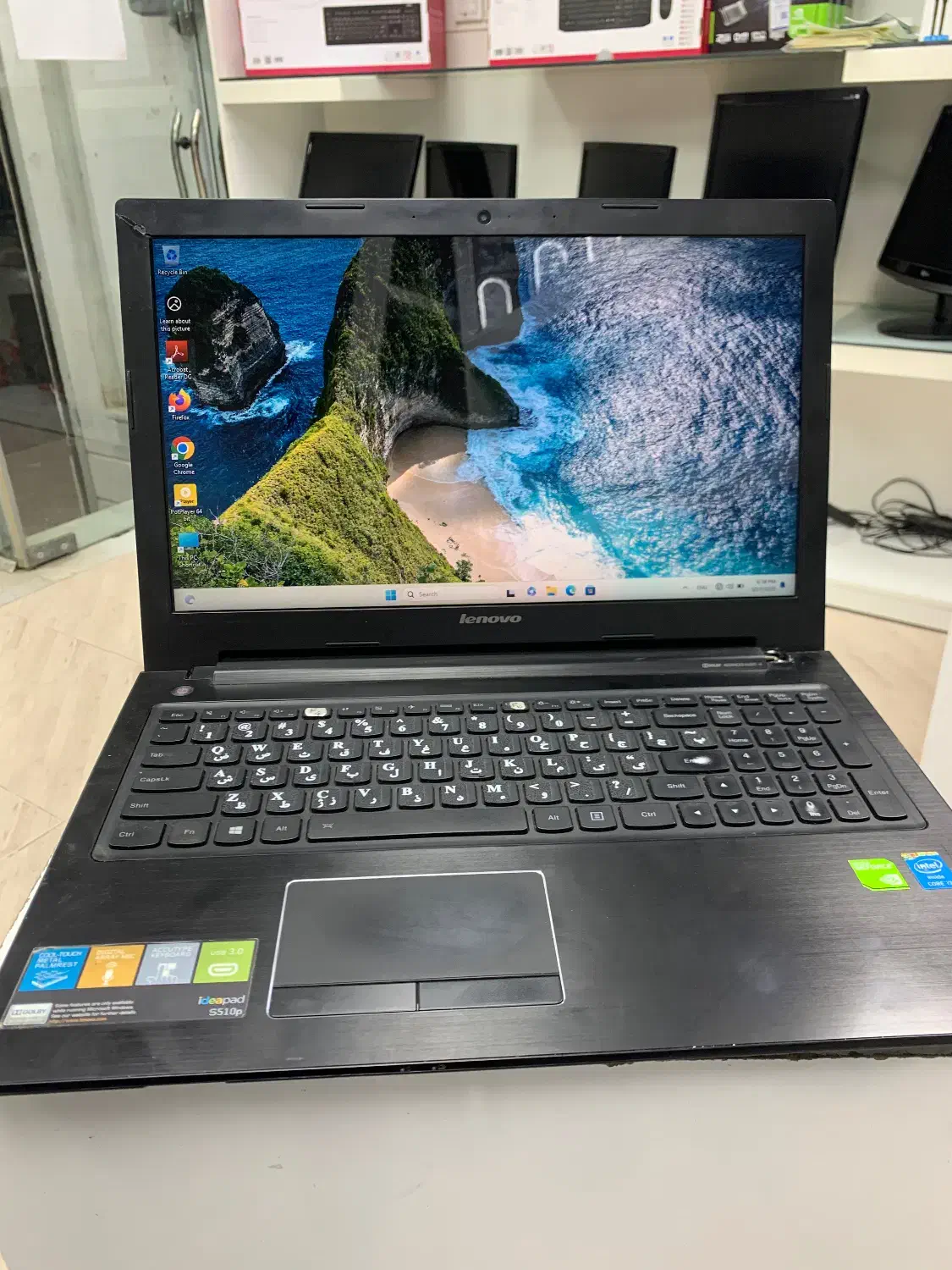 لپتاپ لنوو ideapad s510|رایانه همراه|بجنورد, |دیوار