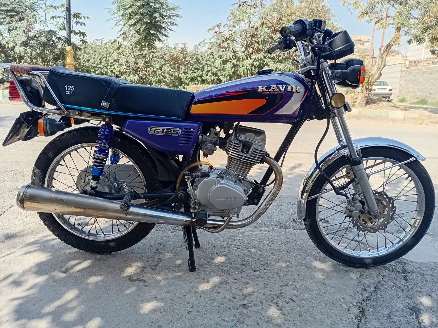 موتور مدل ۸۵ مدارک کامل پلاک ملی|موتورسیکلت|پیشوا, |دیوار