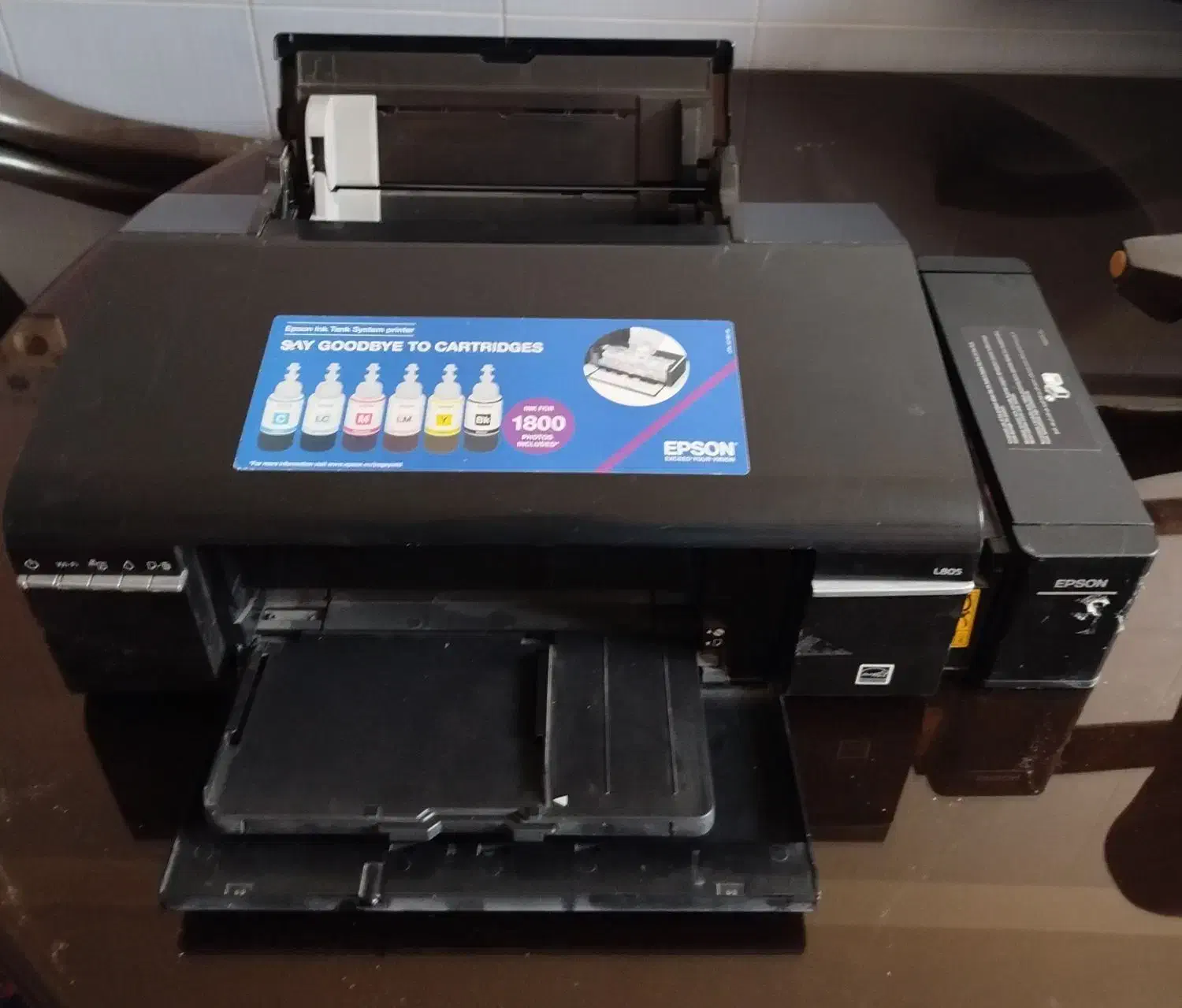 پرینتر رنگی اپسون L805|پرینتر، اسکنر، کپی، فکس|قم, دورشهر|دیوار