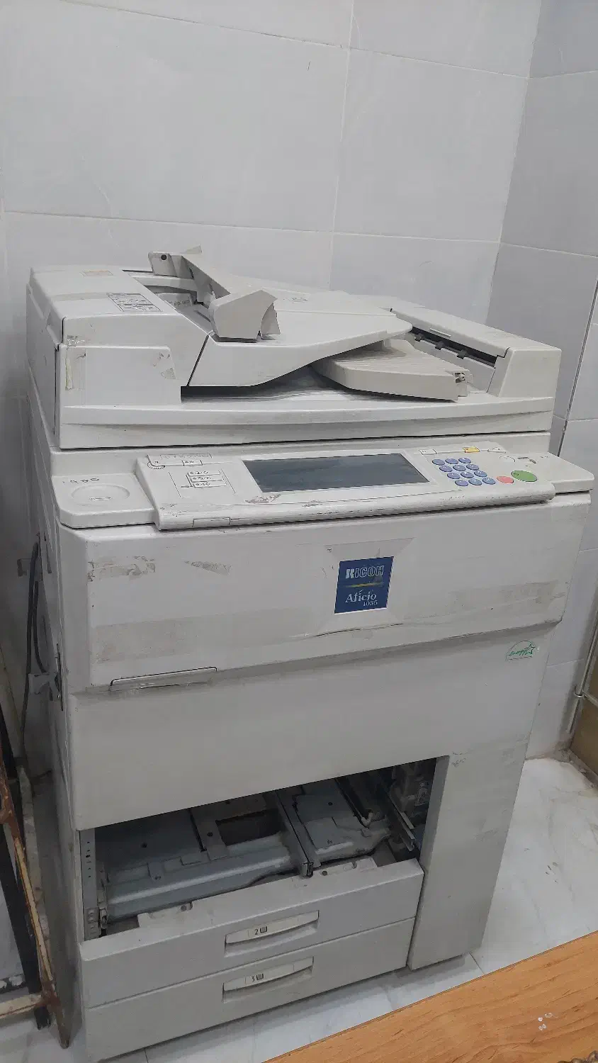 فروش دستگاه کپی قدیمی ۱۰۵۵|پرینتر، اسکنر، کپی، فکس|فولادشهر, B4|دیوار