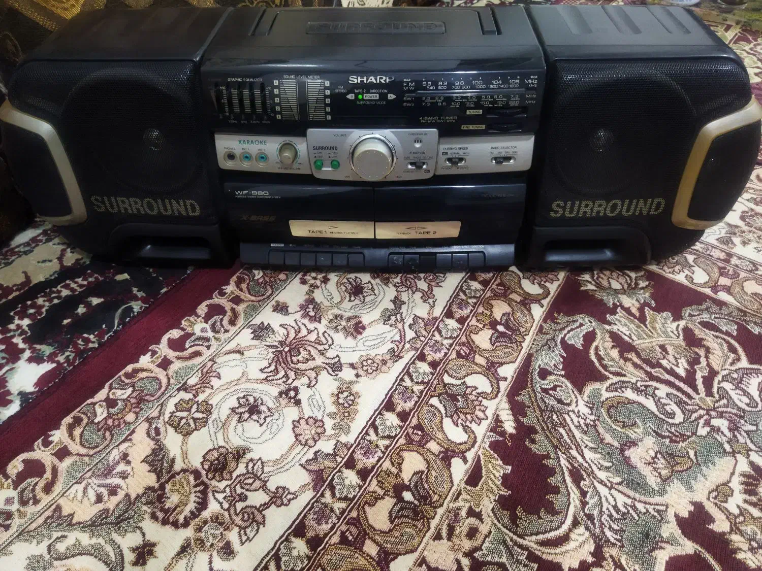 ضبط صوت شارپ|سیستم صوتی خانگی|شوش, |دیوار