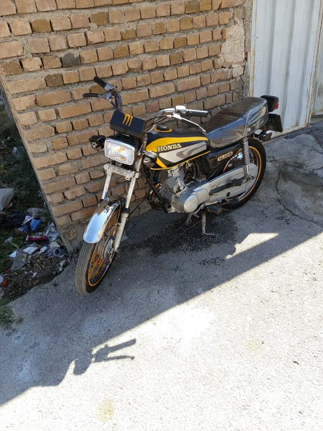 موتور 125 مزایده ای مدل 85|موتورسیکلت|دورود, |دیوار