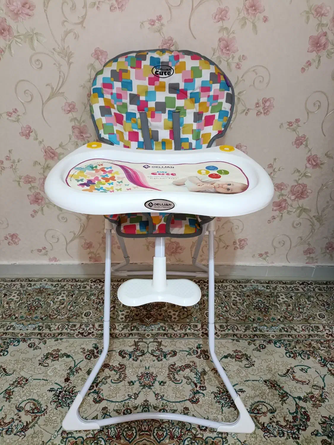 صندلی غذای کودک دلیجان .|اسباب و اثاث بچه|قوچان, |دیوار