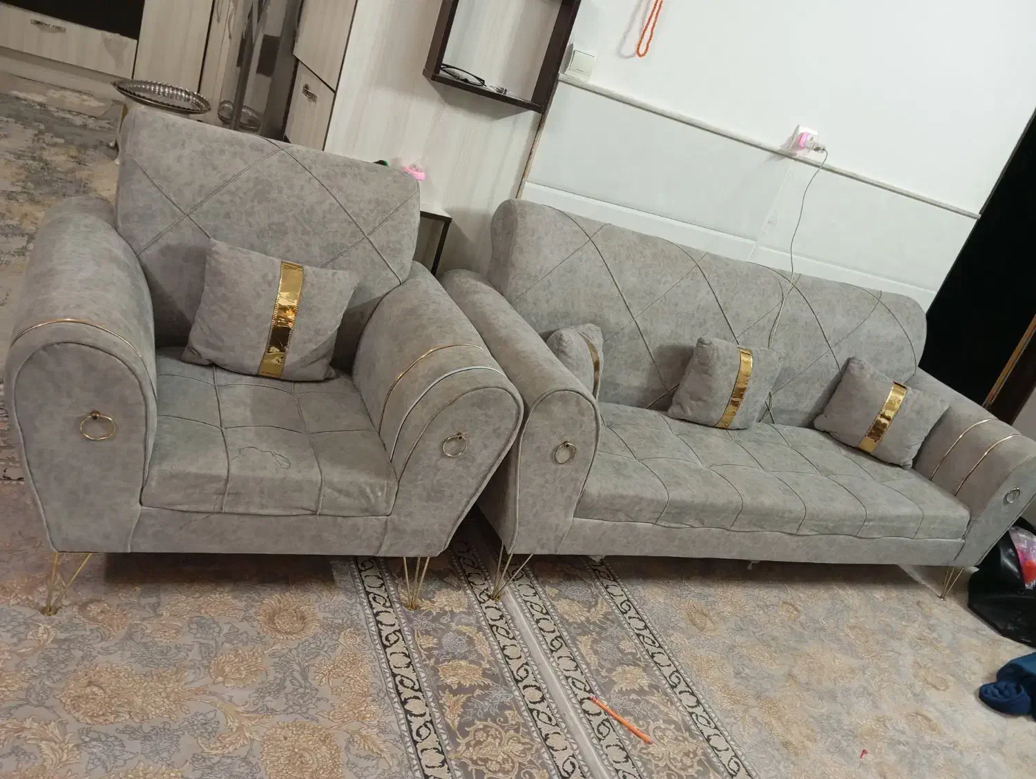 مبل راحتی ۷ نفره|مبلمان خانگی و میز عسلی|قم, ولیعصر|دیوار