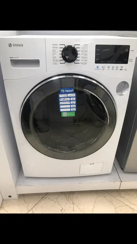 لباسشویی ویترینی اسنوا|ماشین لباسشویی و خشککن لباس|کنگاور, |دیوار