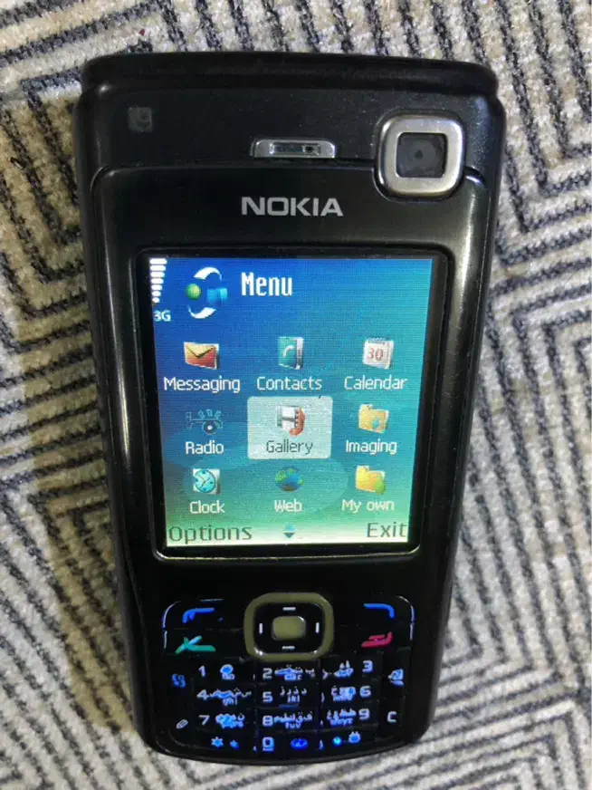 نوکیا N70 مشکی|موبایل|تهران, تهرانپارس غربی|دیوار