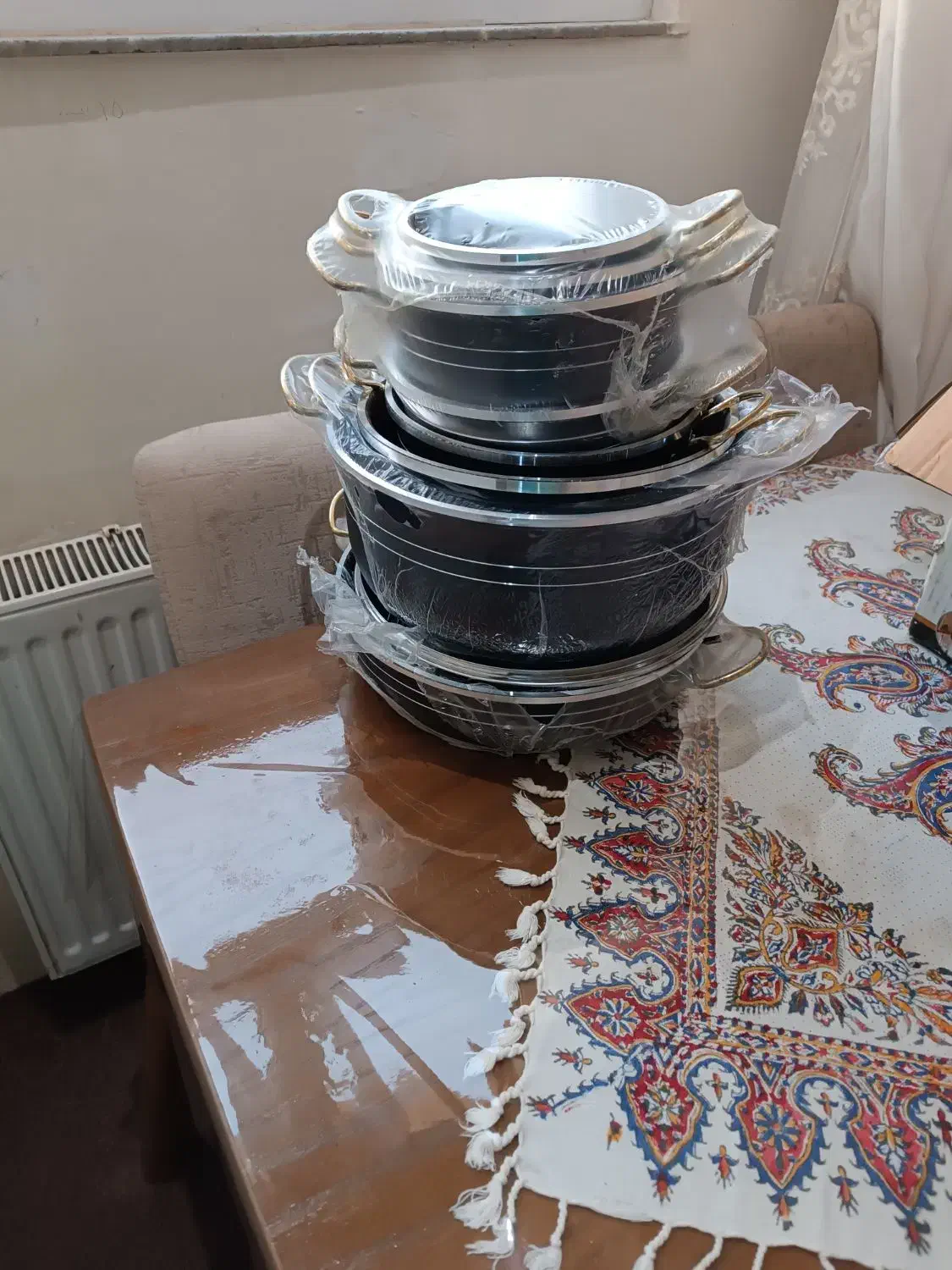 قابلمه 14پارچه|ظروف پخت‌وپز|اردبیل, |دیوار