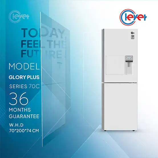 یخچال فریزرکمبی گلوری پلاس۷۰بازنشسته تامین اجتماعی|یخچال و فریزر|کرمانشاه, |دیوار