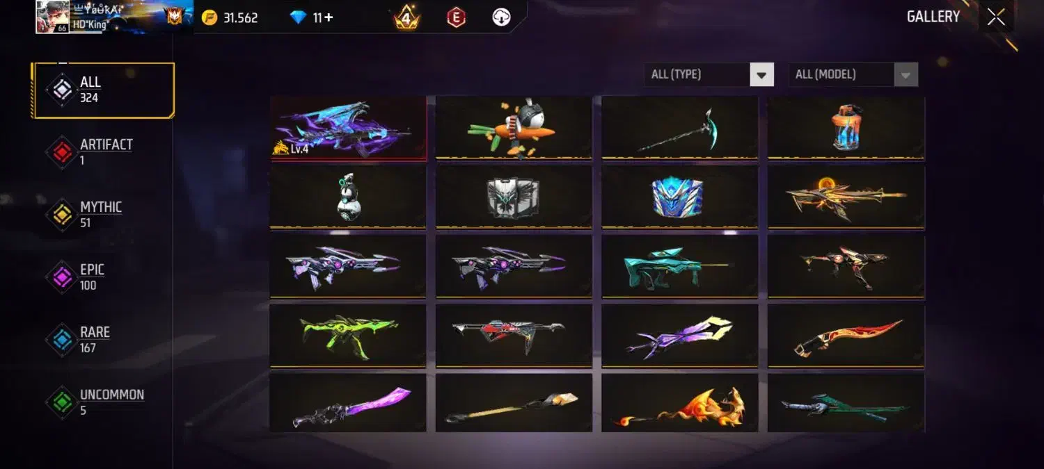 اکانت فری فایر|کنسول، بازی ویدئویی و آنلاین|لنگرود, |دیوار