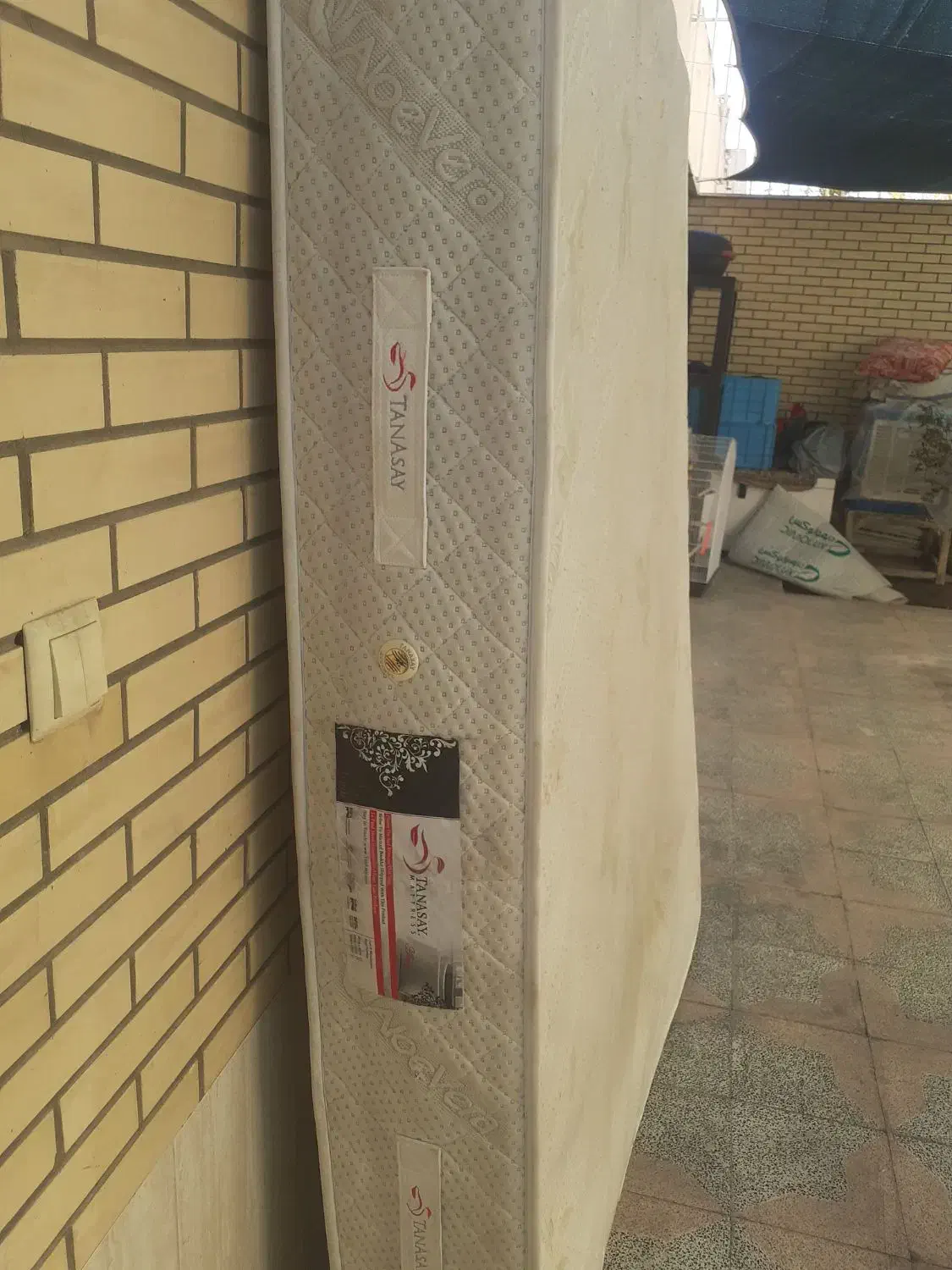 تشک عالی طبی فنری ۱۶۰/۲ دونفره|تشک تختخواب|شاهین‌شهر, شهرک گلدیس|دیوار