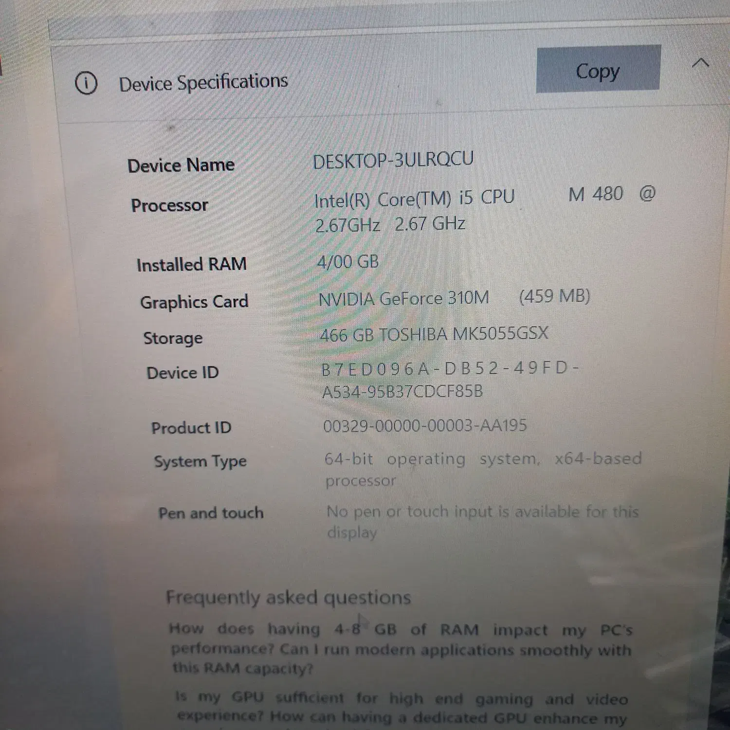 لب تاپ مدل سونی core 5|رایانه همراه|گنبد کاووس, |دیوار