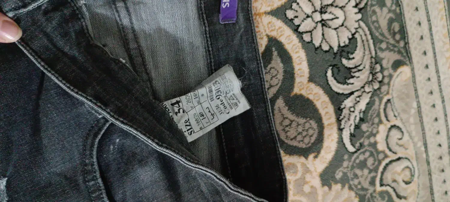 مانتو شلوار دمپا رنگ طوسی|لباس|بابل, |دیوار