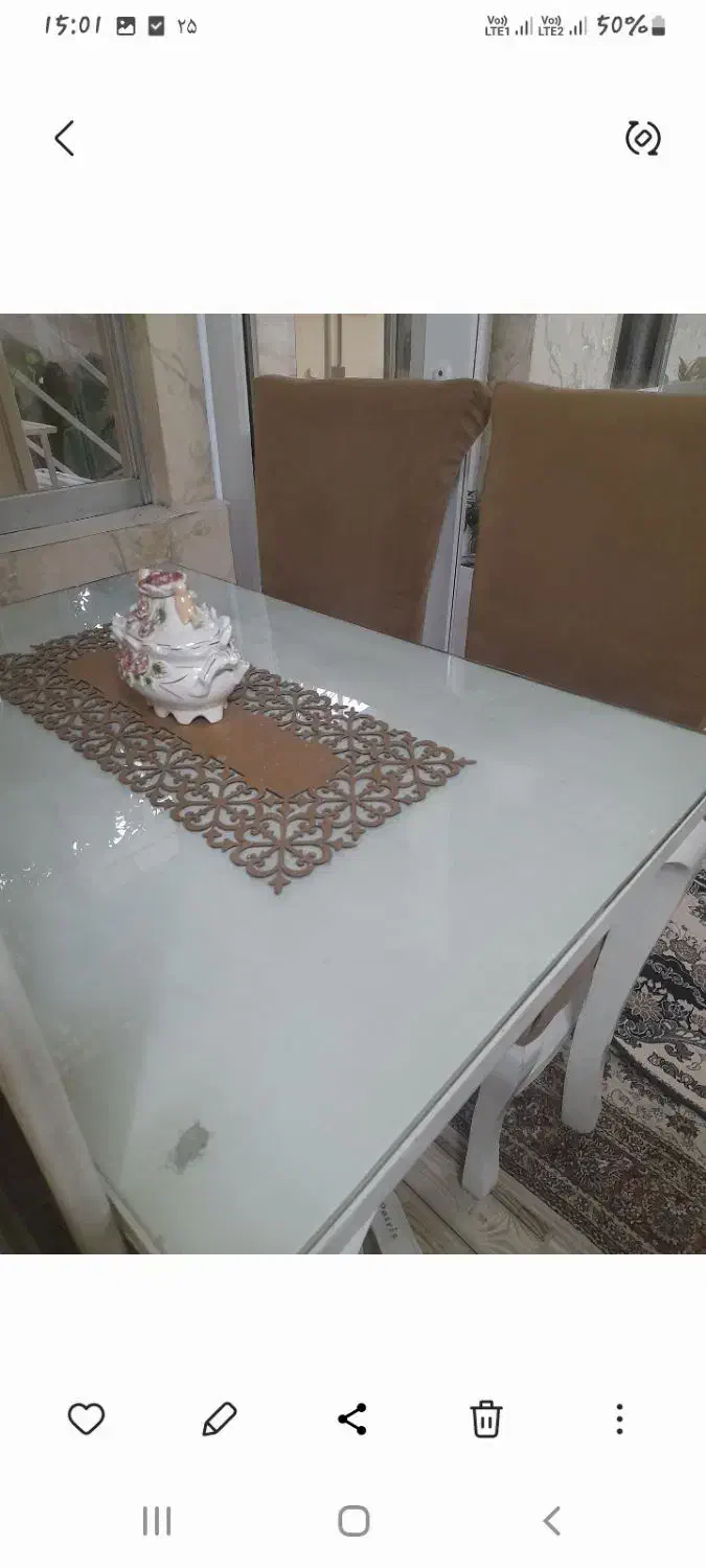 میز غذاخوری ۴ نفره|میز و صندلی غذاخوری|لنگرود, |دیوار