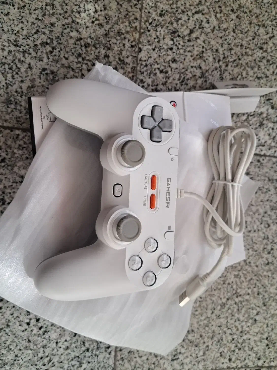 Gamesir tangerine lite white retro|کنسول، بازی ویدئویی و آنلاین|تهران, مدائن|دیوار