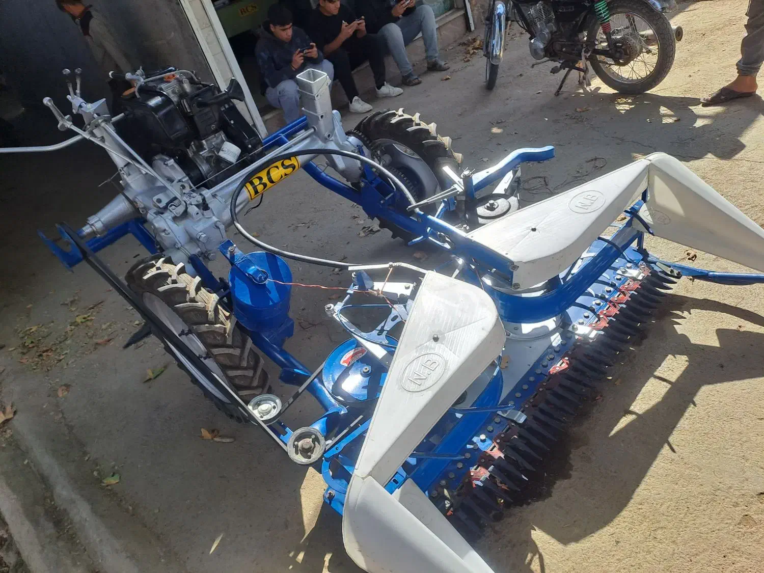 دستکاه دروگرگندم چین ویونجه زن|ماشین‌آلات صنعتی|آشخانه, |دیوار