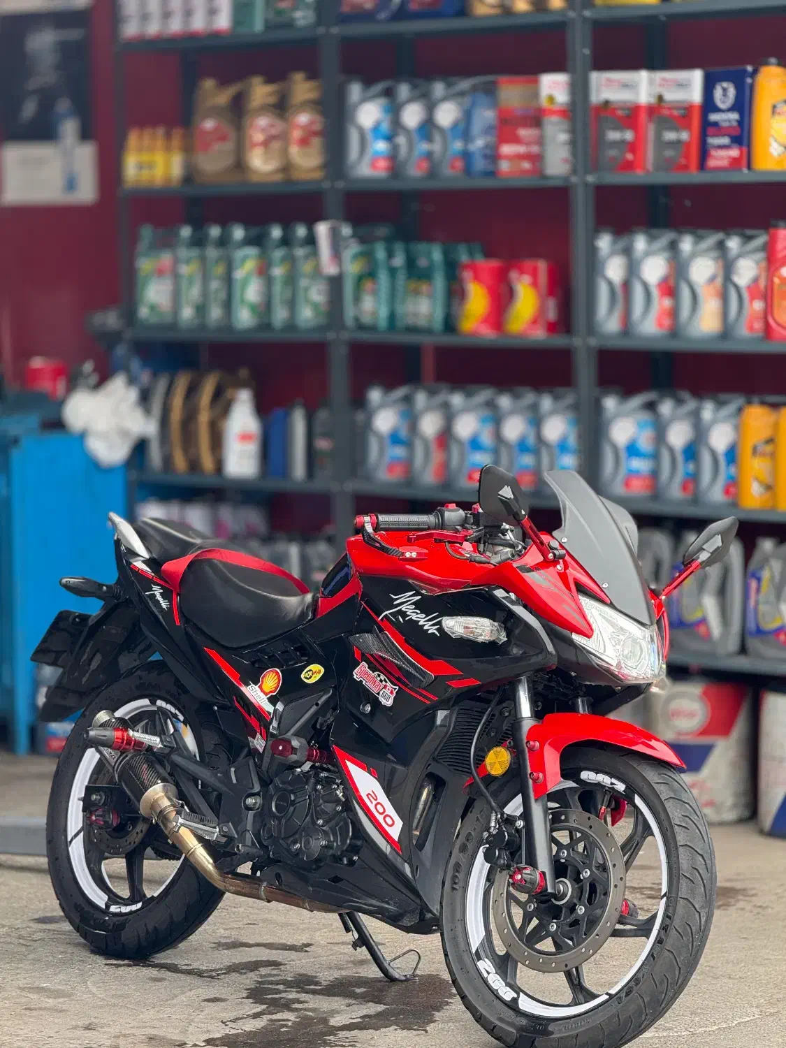 مگلی۲۰۰|موتورسیکلت|رشت, دیلمان|دیوار