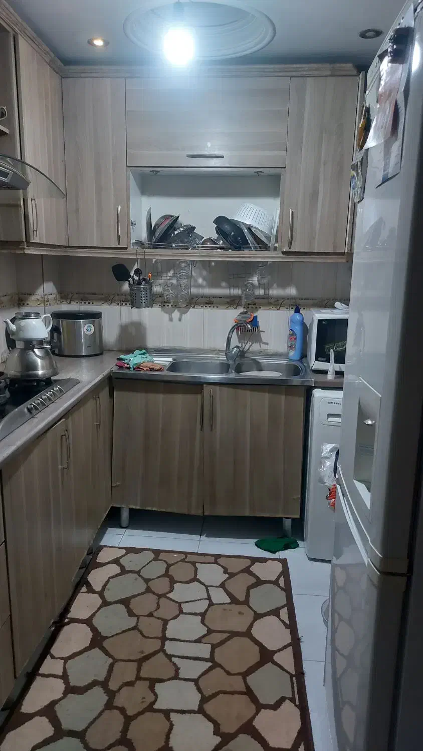 کابینت کار کرده|آب‌چکان و نظم‌دهنده ظروف|تهران, دولاب|دیوار