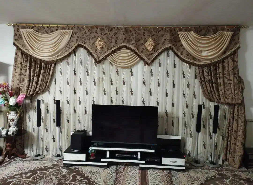 پرده سلطنتی|پرده، رانر، رومیزی|بجنورد, |دیوار