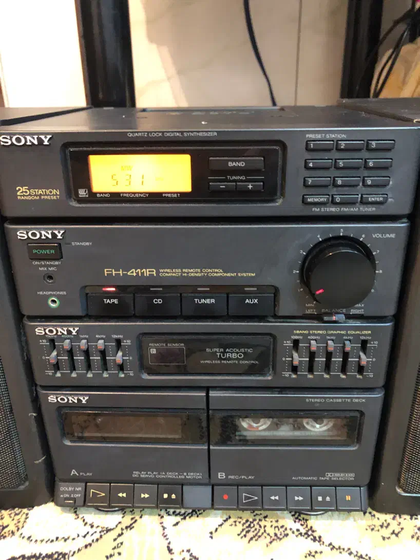 ظبط سونی آنتیک|سیستم صوتی خانگی|رامهرمز, |دیوار