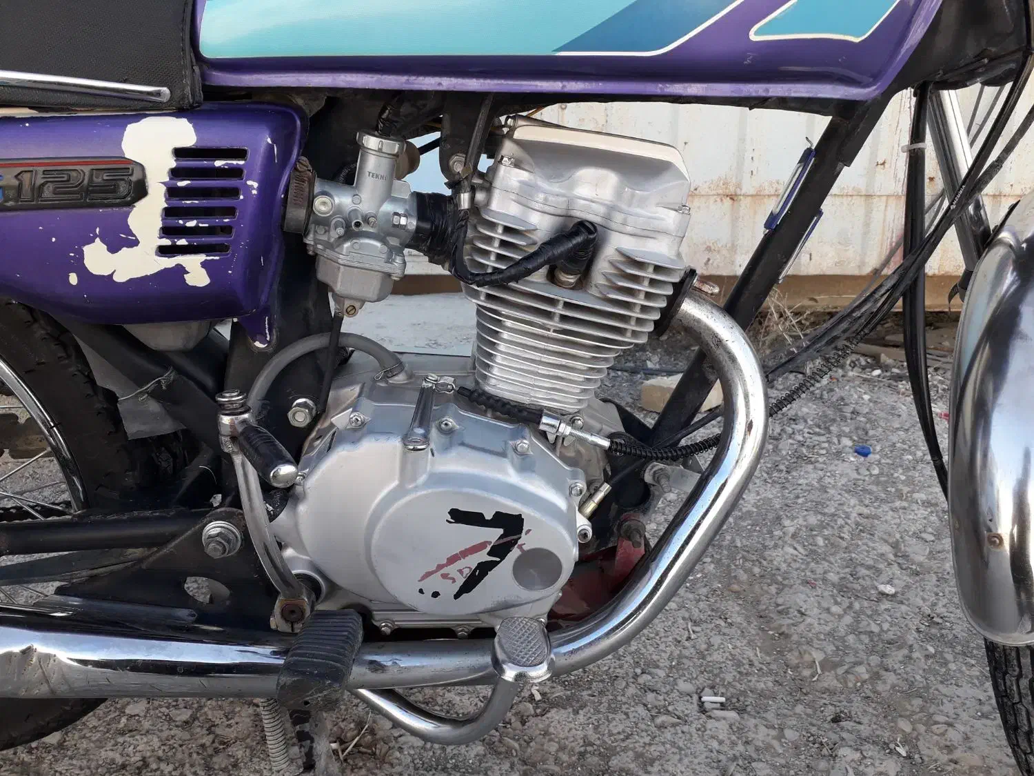 موتور ۱۲۵ مزاید پارکینگی درحد|موتورسیکلت|ثلاث باباجانی, |دیوار