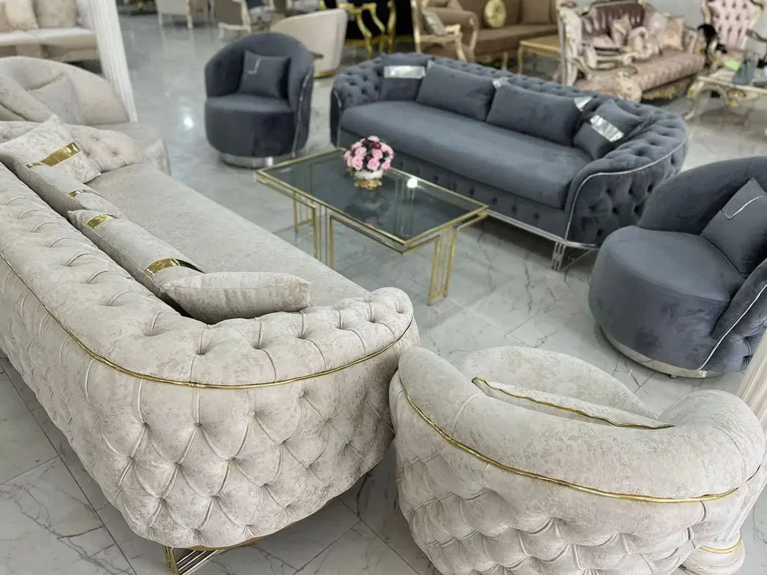 فروش ست کامل مبل|مبلمان خانگی و میز عسلی|ایرانشهر, |دیوار