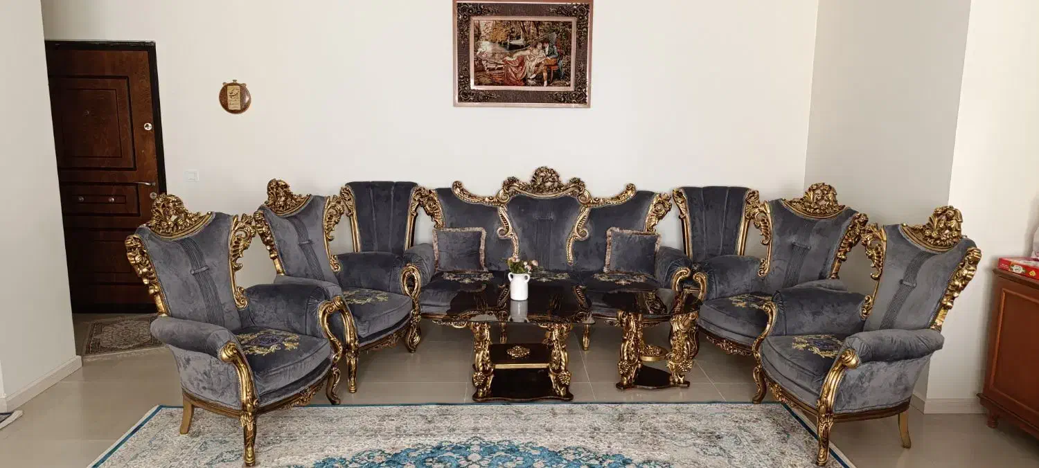 مبل سلطنتی|مبلمان خانگی و میز عسلی|پردیس, فاز ۱۱|دیوار