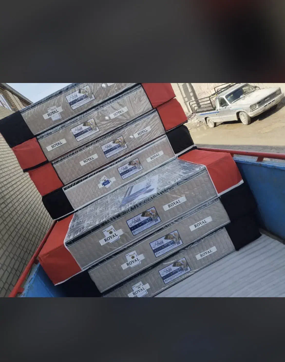 تشک سوپرپد دوحالته شرکت رویال|تشک تختخواب|تهران, نیروی هوایی (پیروزی)|دیوار