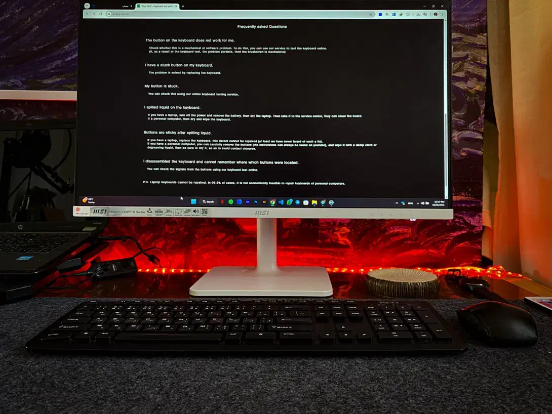 کیبورد و ماوس بیسیم تسکو|قطعات و لوازم جانبی رایانه|اراک, |دیوار