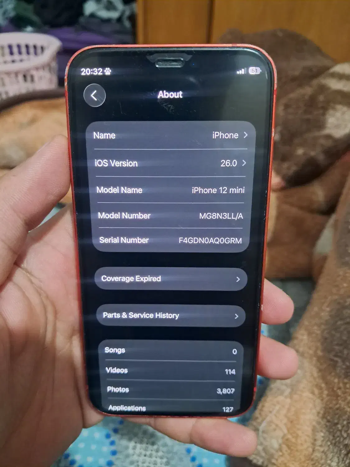 iphone 12 mini  128 g|موبایل|مشهد, سعد آباد|دیوار