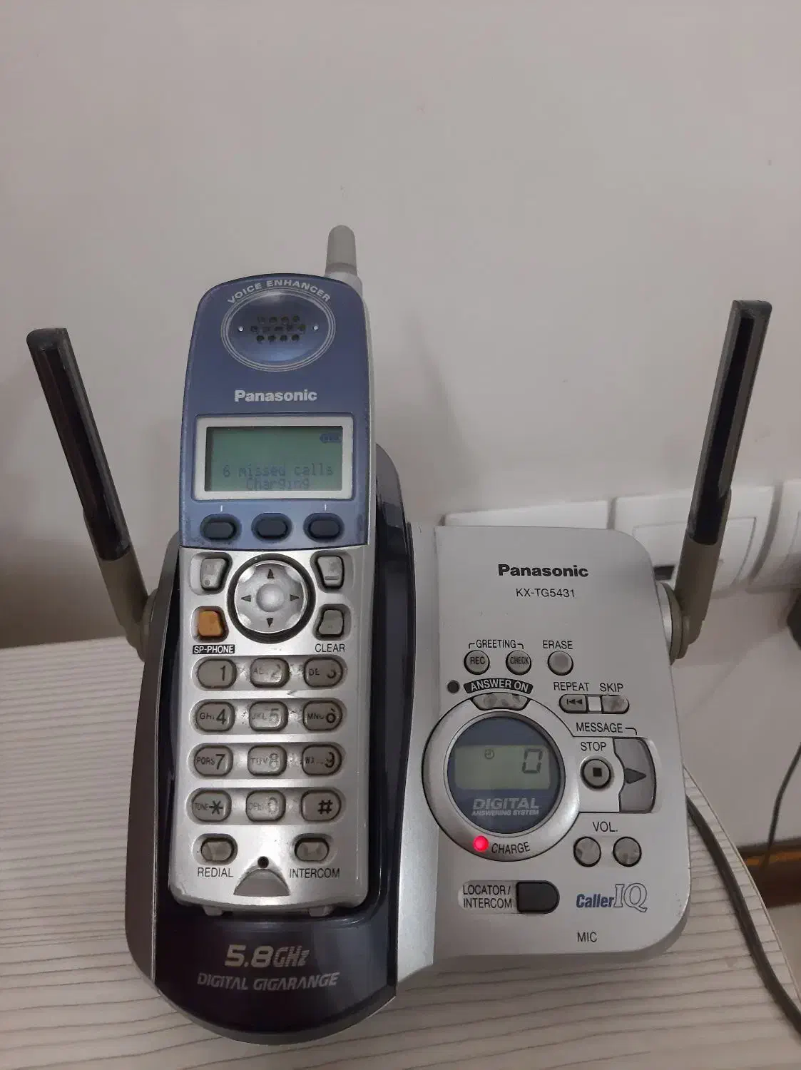 گوشی بی سیم پاناسونیک|تلفن رومیزی|تهران, فلاح|دیوار