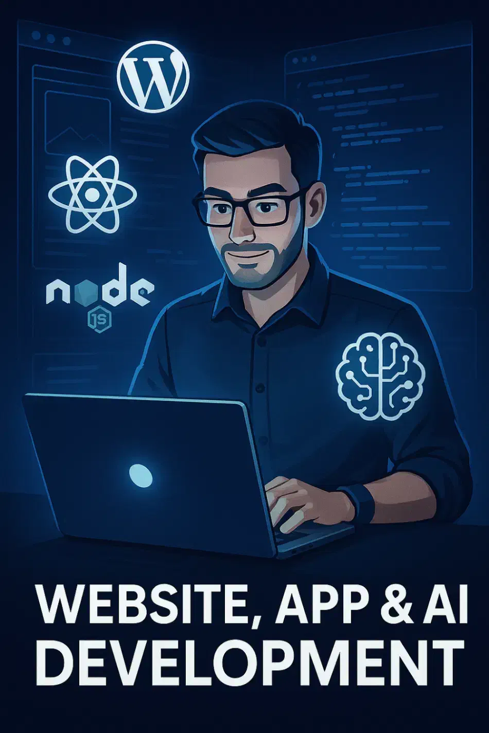 طراحی سایت،اپلیکیشن حرفه‌ای با وردپرس و هوش مصنوعی|خدمات رایانه‌ای و موبایل|تهران, امانیه|دیوار