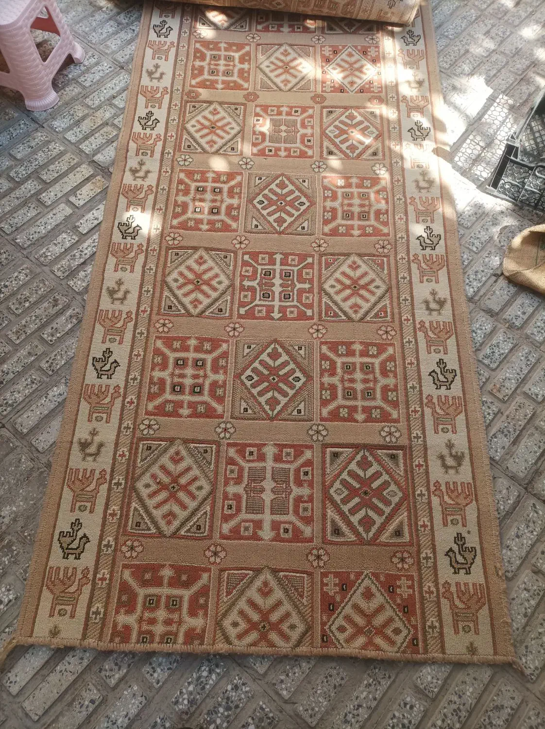 گیلیم تمیز و درحد نو|گلیم، جاجیم، گبه|اراک, |دیوار