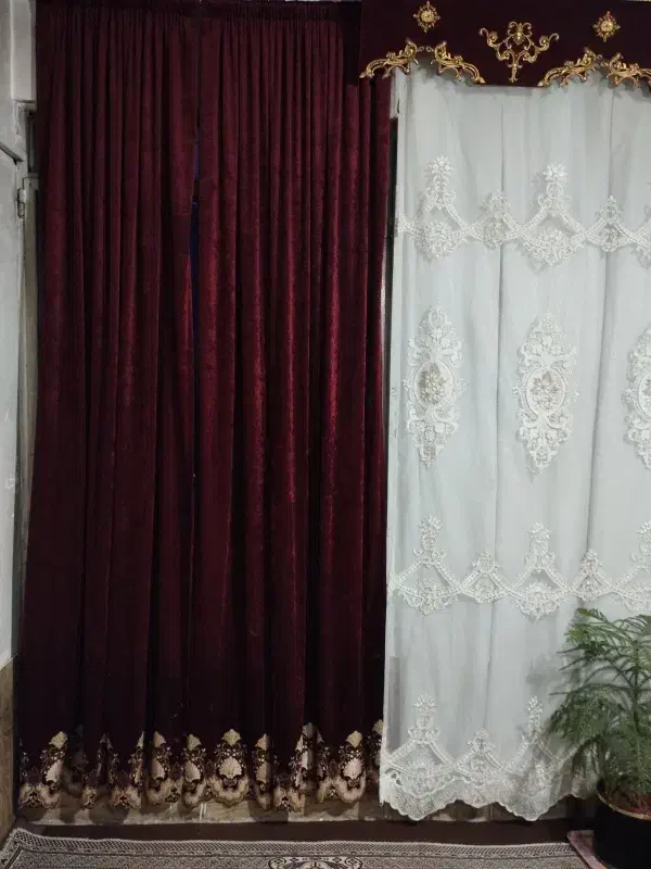 پرده|پرده، رانر، رومیزی|مشهد, مهدی آباد|دیوار