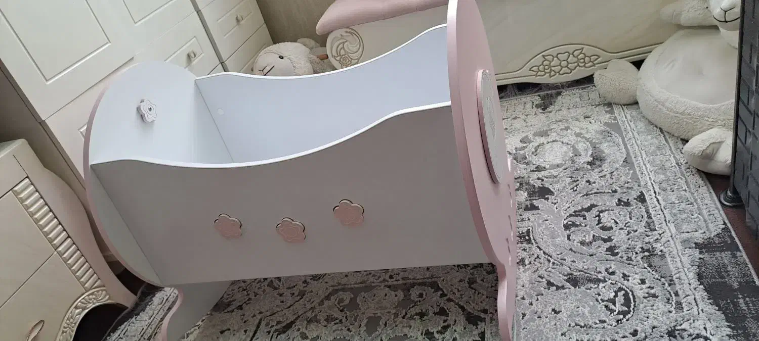 تخت گهواره‌ای مناسب سیسمونی|تخت و صندلی بچه|تهران, افسریه شمالی|دیوار