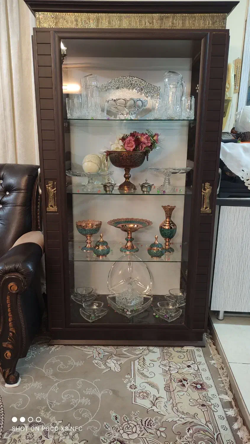 بوفه|بوفه، ویترین، کنسول|اسفراین, |دیوار