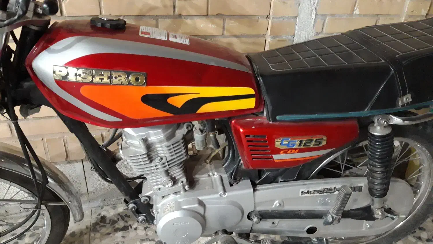 موتور پیشرو 125 انژکتوری مدل 98|موتورسیکلت|شاهینشهر, فردوسی|دیوار