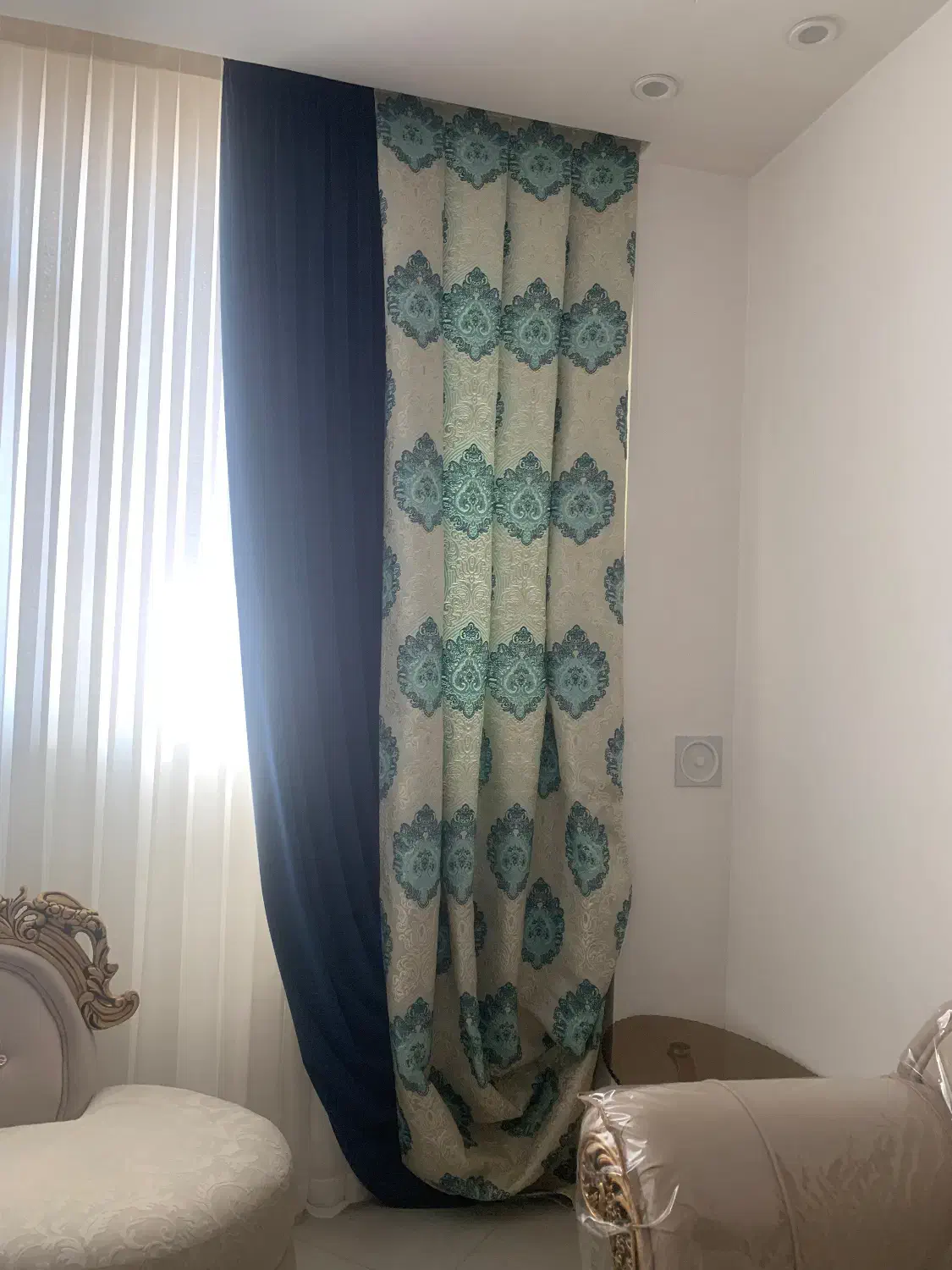 دستک پرده|پرده، رانر، رومیزی|تربت‌حیدریه, پائین ولایت|دیوار