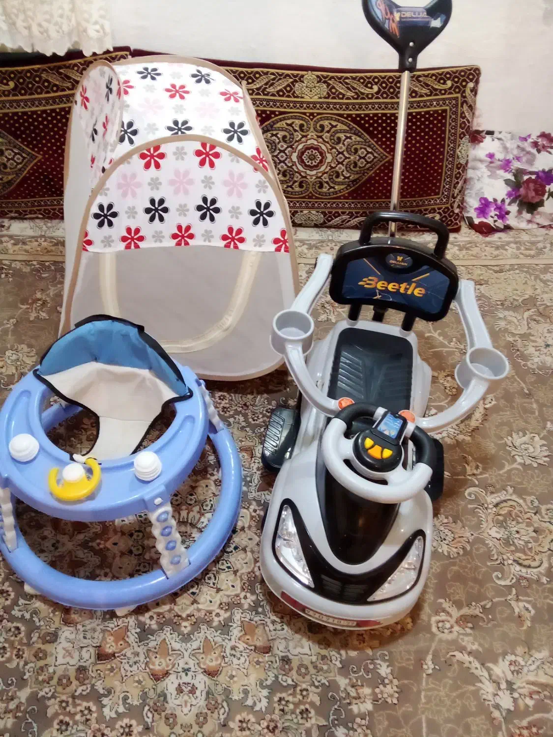 هر ۳کاملا نو هستند فروش به دلیل کمبود جا|اسباب و اثاث بچه|همدان, |دیوار
