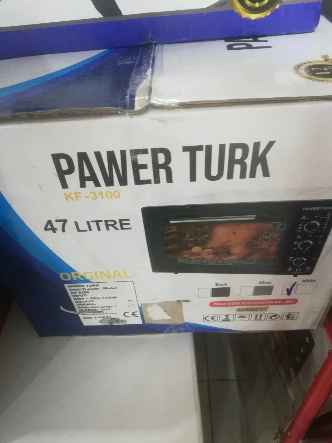 آون توستر پاور ترک|اجاق گاز و لوازم برقی پخت‌وپز|قزوین, |دیوار