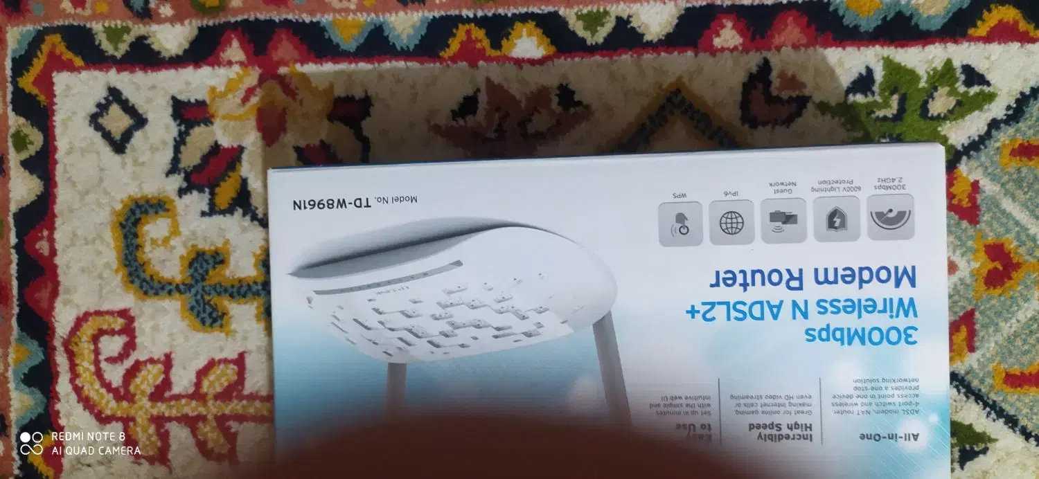 مودم TP-Link w8961n|مودم و تجهیزات شبکه|بندر کنگان, |دیوار