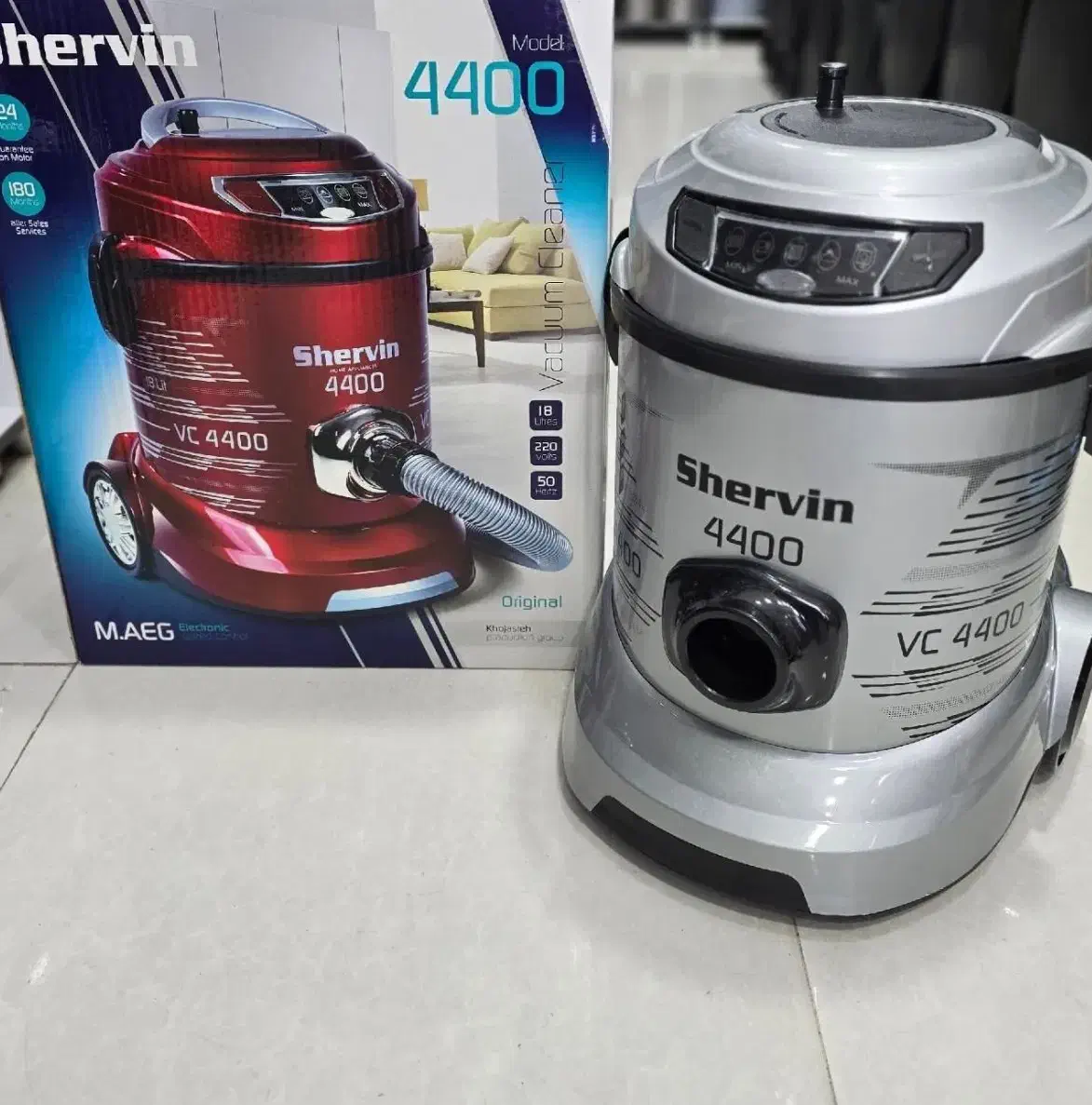 جارو برقی شروین 4400|جاروبرقی، جارو شارژی، بخارشو|گلبهار, شهر جدید گلبهار|دیوار