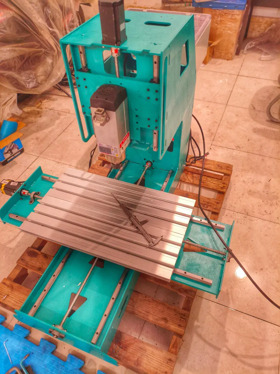 دستگاه فرز سی ان سی صنعتی ستونی cnc|ماشینآلات صنعتی|تهران, ولنجک|دیوار