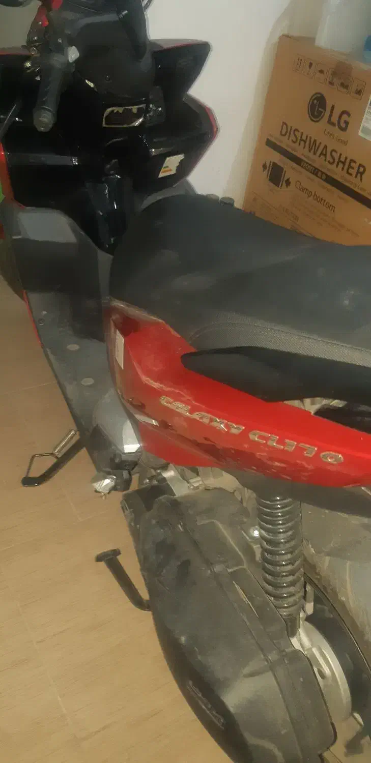 موتور سیکلت کلیک ۱۷۰ گلکسی|موتورسیکلت|رفسنجان, |دیوار