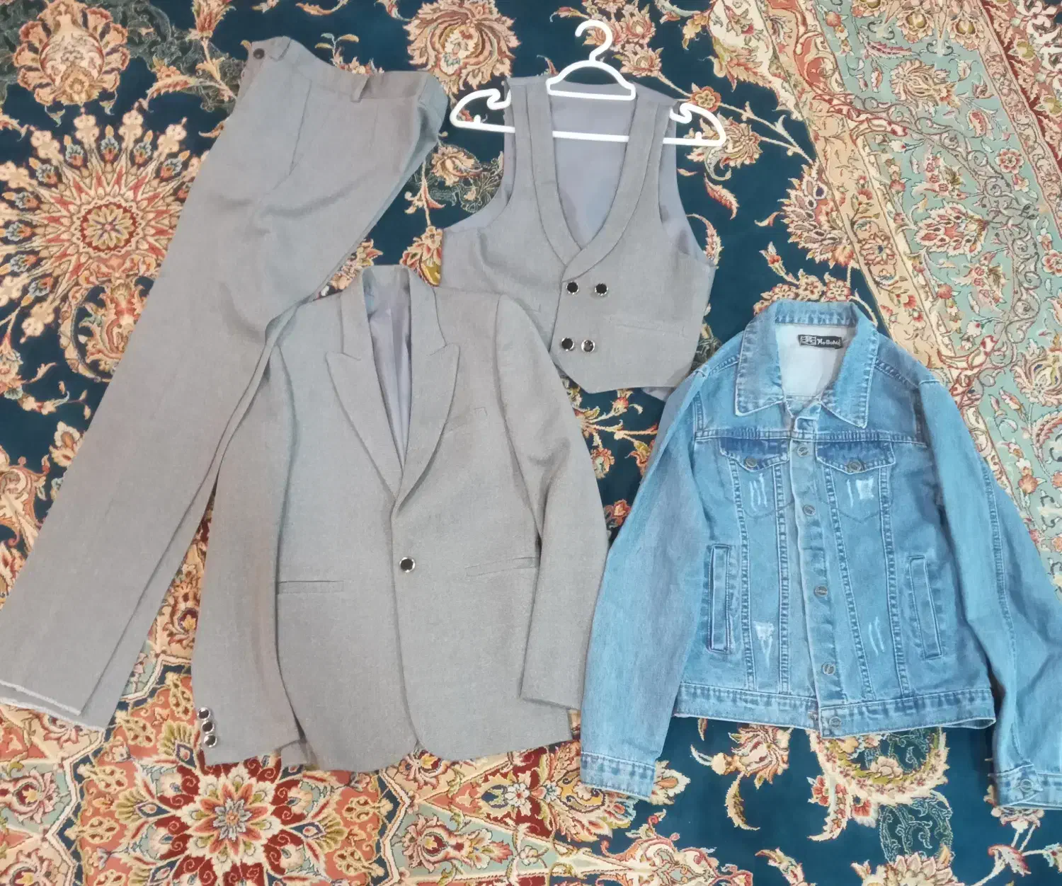 کت و شلوار کاپشن لی و کفش|کیف، کفش، کمربند|گرگان, |دیوار