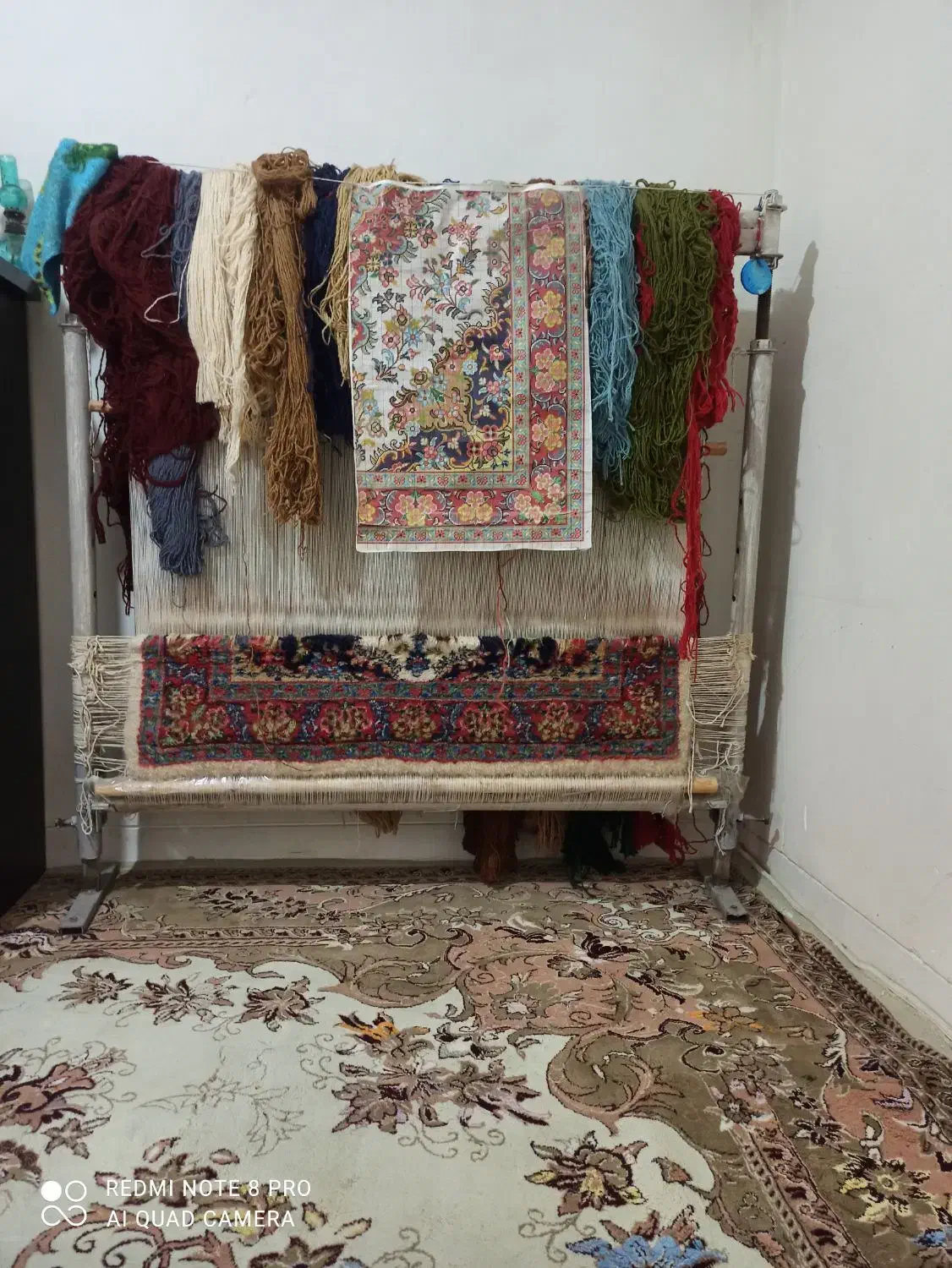 دارقالی|فرش|همدان, |دیوار