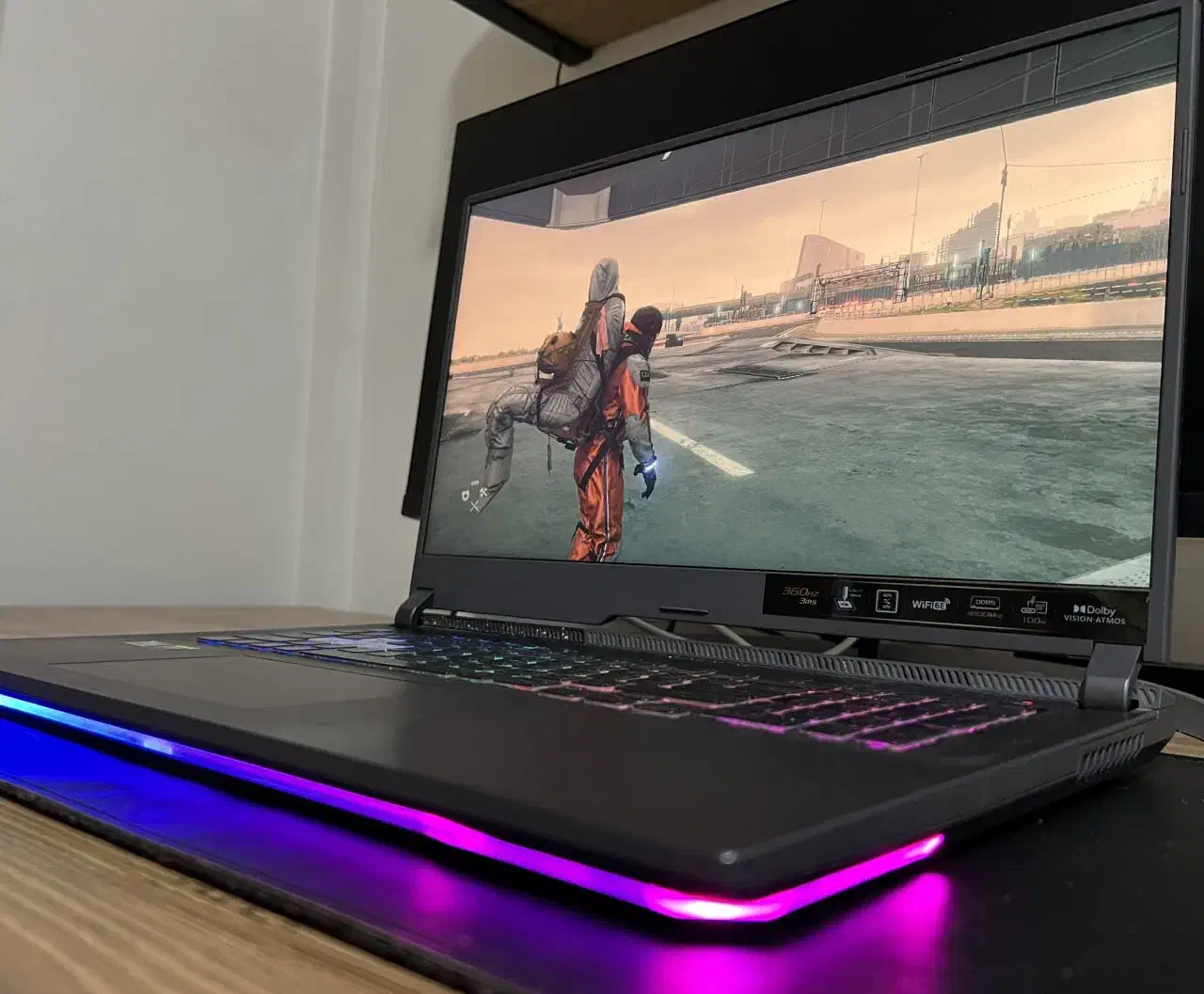 لپ تاپ 17 اینچی ایسوس ROG-6800H-16GBDDR5-RTX3060|رایانه همراه|تهران, آسمان|دیوار