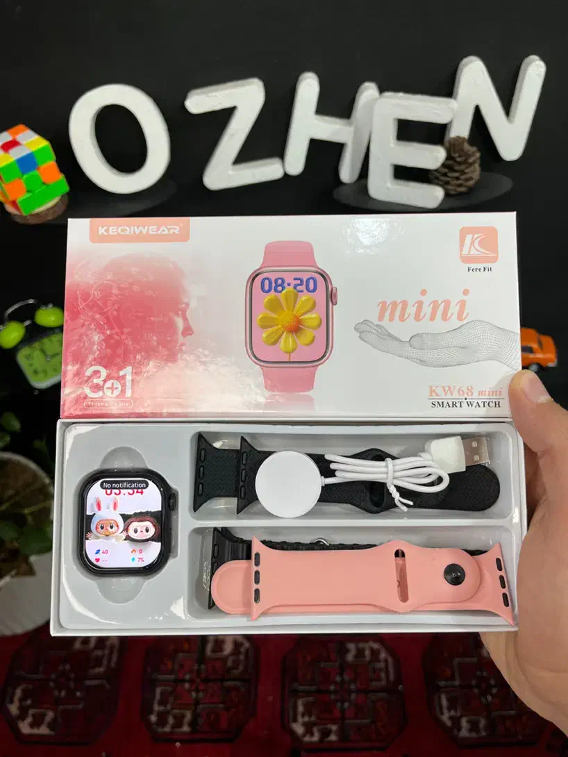 ساعت هوشمند زنان KW68 MINI (سه بند + ارسال رایگان)|ساعت|قم, میرزائیه|دیوار