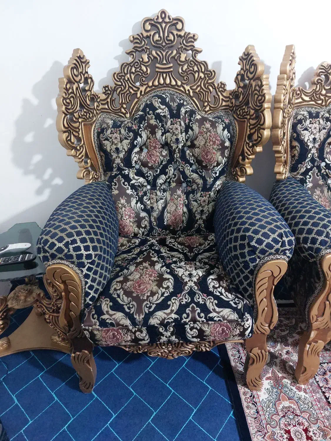 مبل سلطنتی درحدنو|مبلمان خانگی و میز عسلی|دماوند, گیلاوند|دیوار